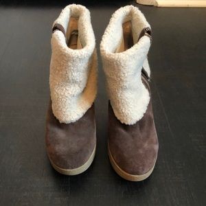 Michael Kors size 6.5 bootie wedges